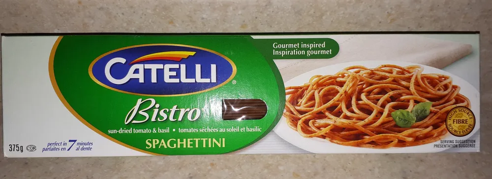 Sun-Dried Tomato And Basil Spaghettini