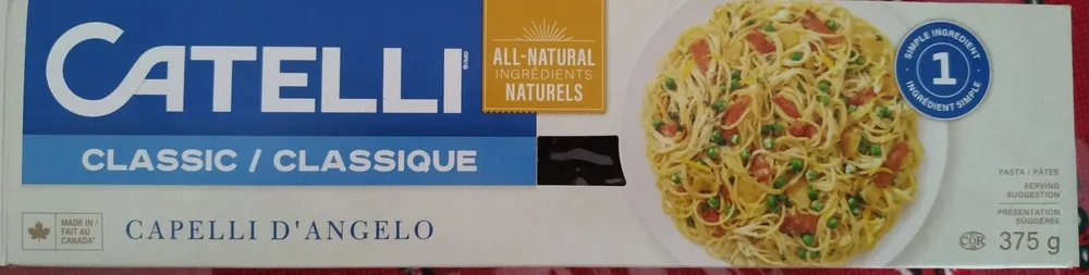 Capelli D'Angelo Pasta
