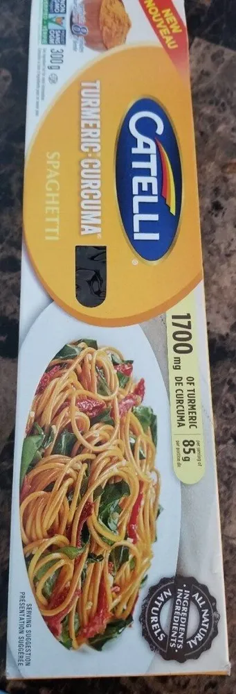 spaghetti curcuma
