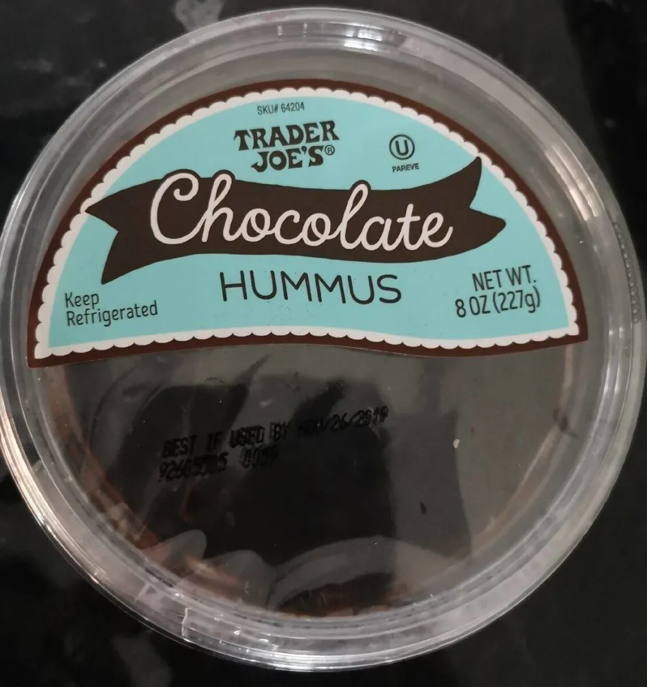 Hummus de chocolate