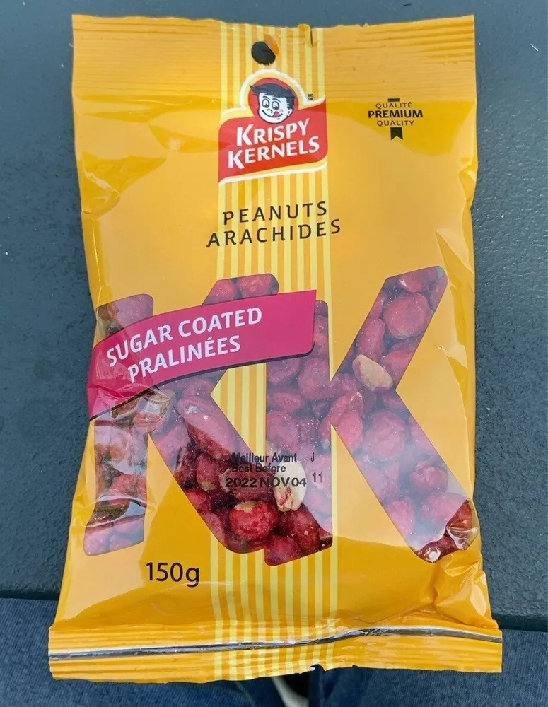 peanuts sugar coated