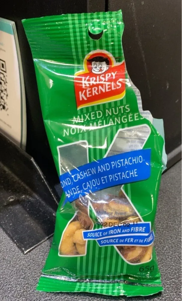 Noix mélangées