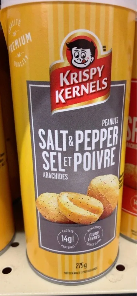 Arachides sel et poivre