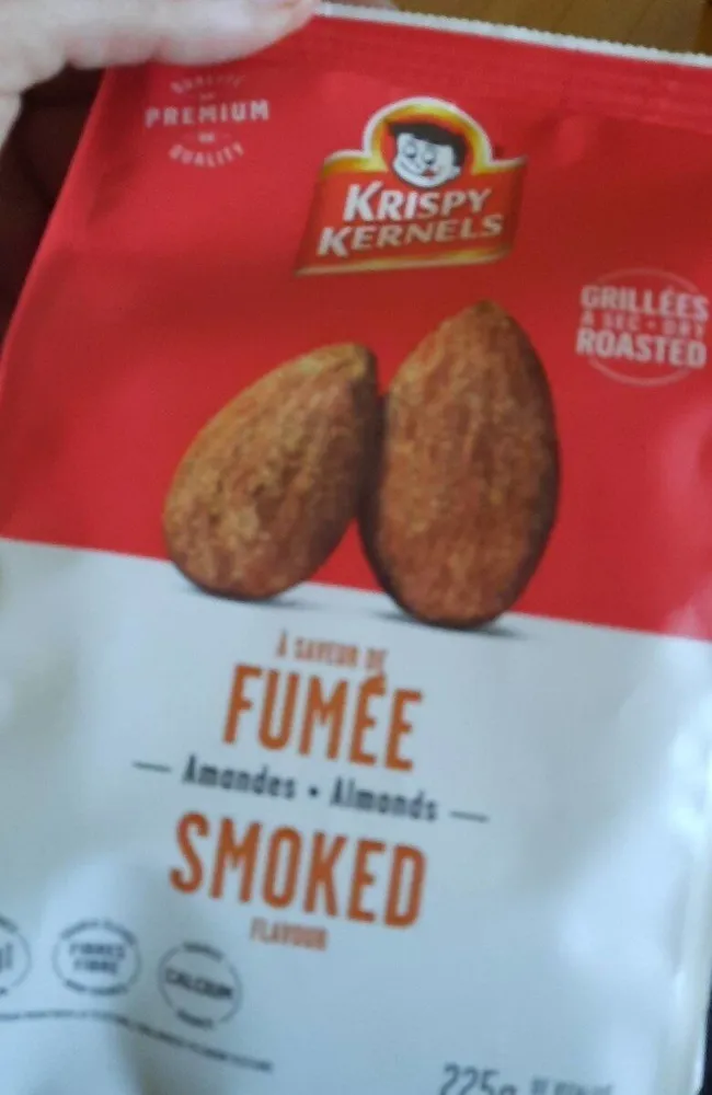 Amandes fumée