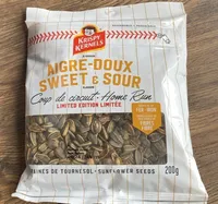 Graine de tournesol aigre-doux