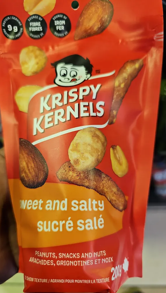 Sweet And Salty Peanuts Snacks And Nuts
