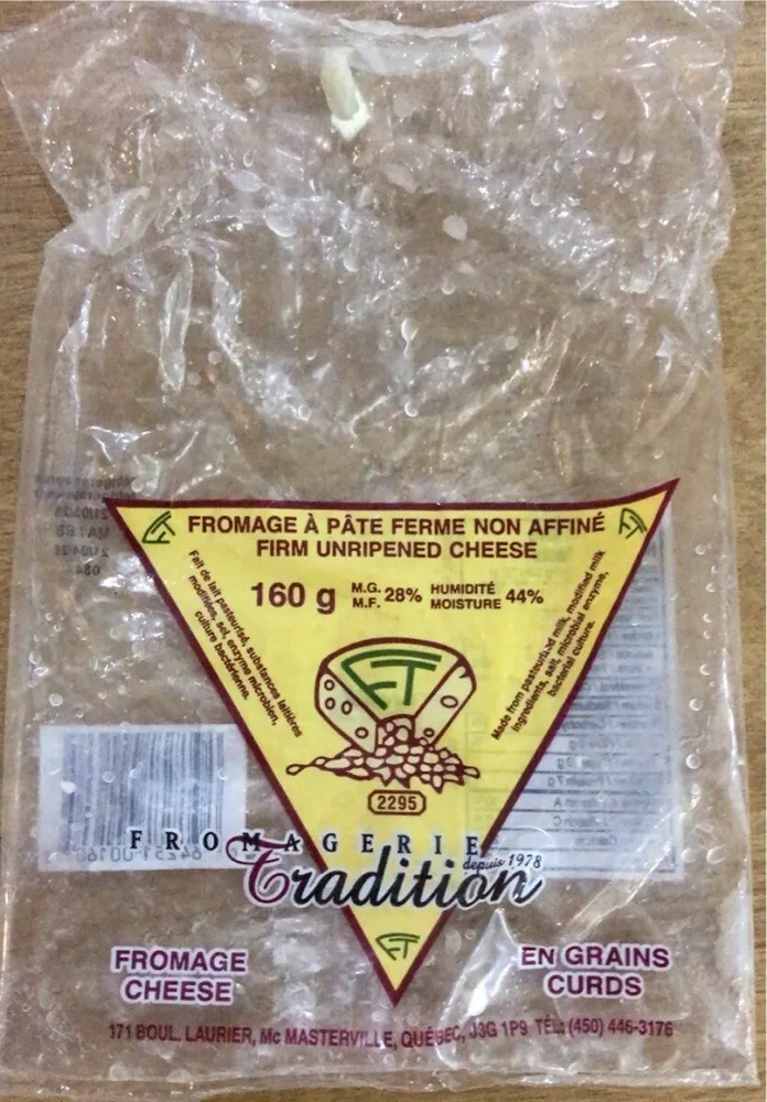 Firm unripened cheese