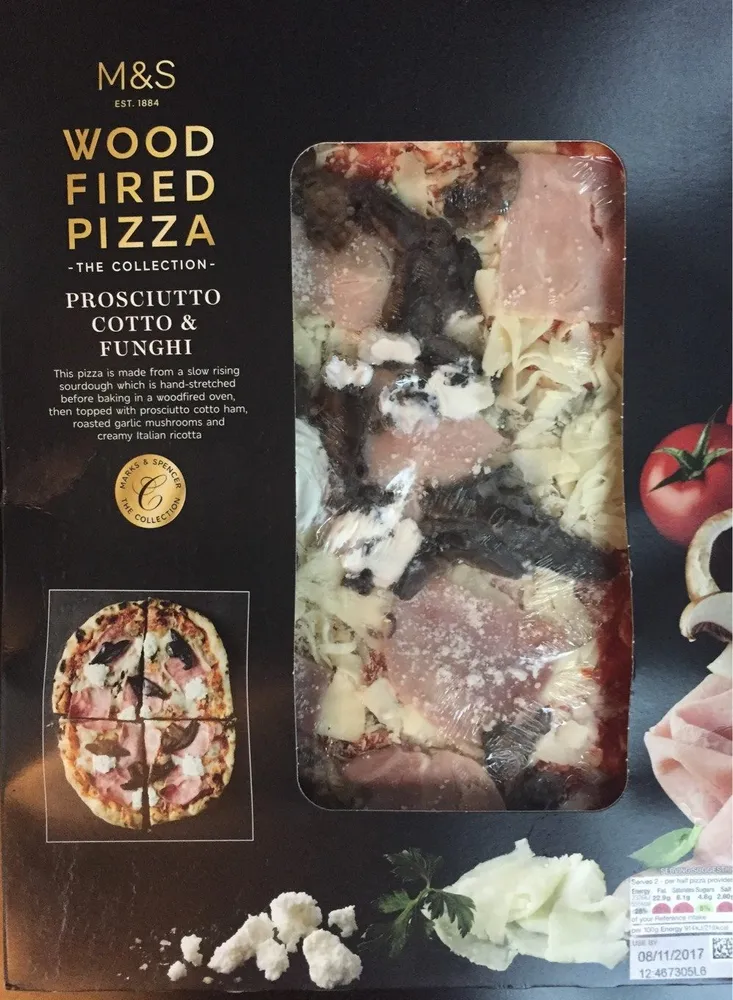 Wood fired pizza