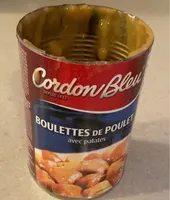 Boulettes de poulet avec patates