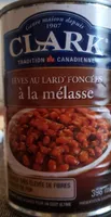 Fèves au lard foncées à la mélasse