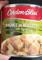 Ragoût de boulette avec légumes