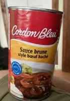 Sauce brune style boeuf haché