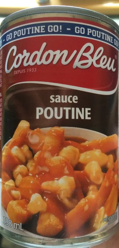 Cordon bleu Sauce Poutine