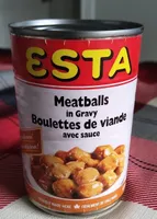 Boulette de viande avec sauce