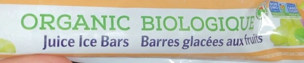Juice ice bars