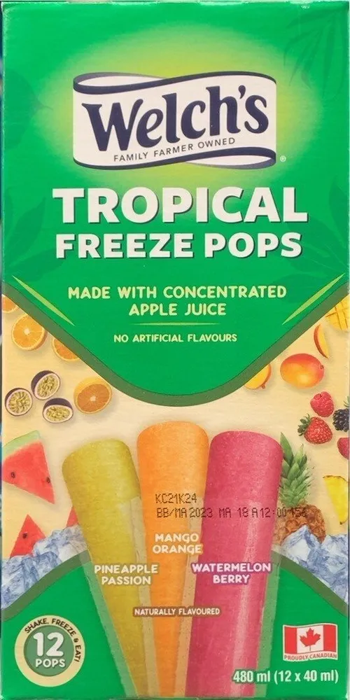 Tropical Freeze Pops