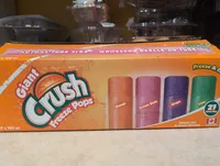 crush freeze pops