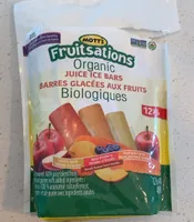 Fruitsations Organic Juice Ice Bars - Apple Blueberry/Country Apple/Peach Apple Carrot