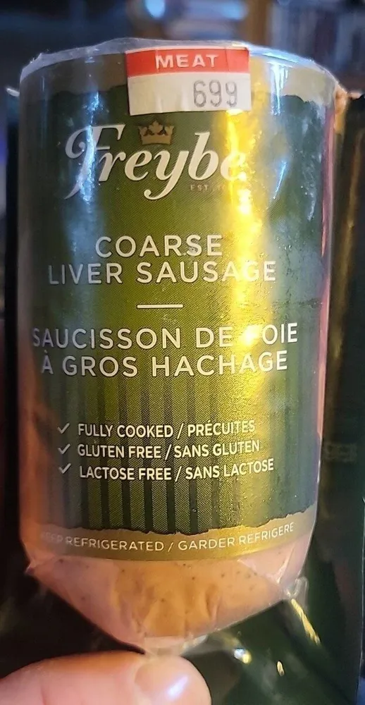Coarse liver sausage