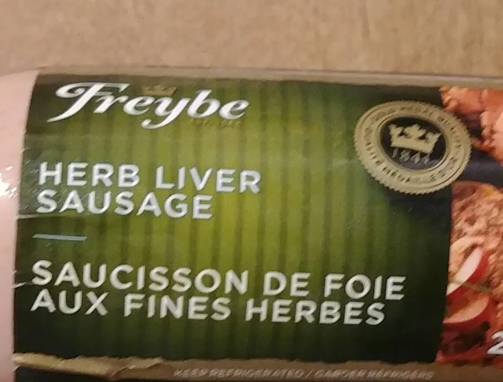 Herb liver sausage