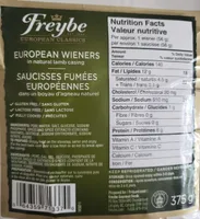 European Wieners in Lamb Casing