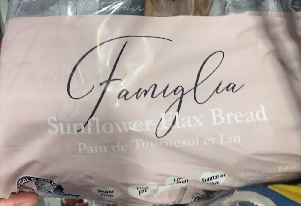 Sunflower flax bread