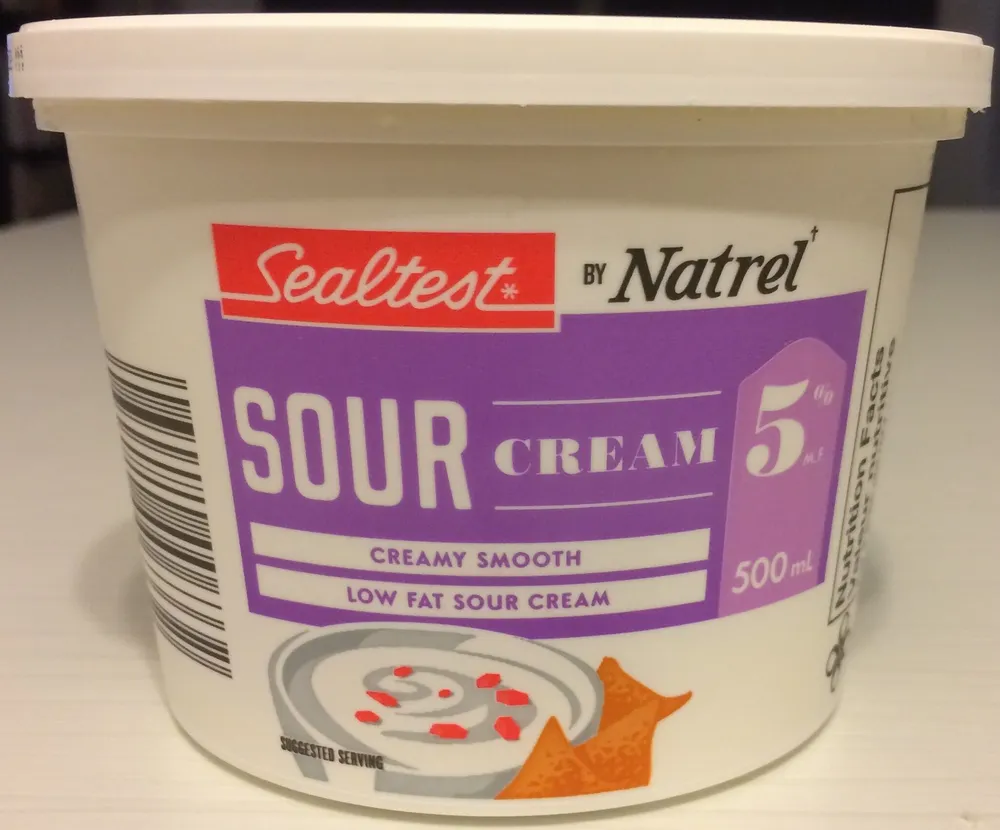 Crème sure 5% - douce et crémeuse