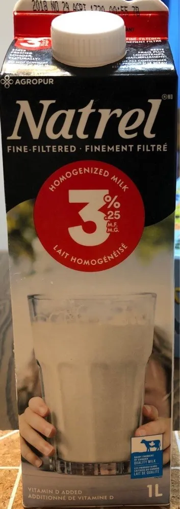 Natrel Finement filtré 3.25%