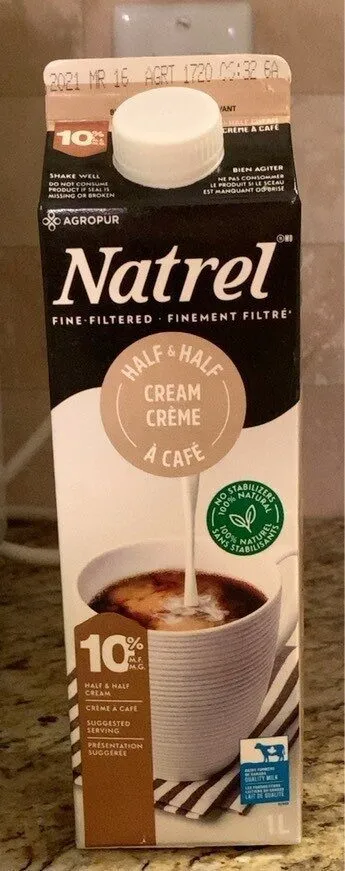 Half & half Cream