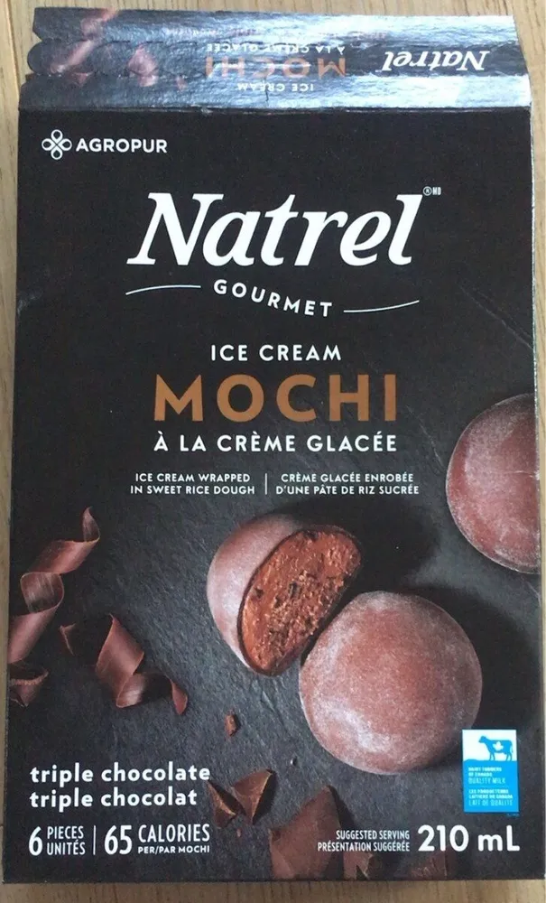 Mochi à la crème glacée Triple chocolat