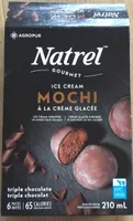 Mochi à la crème glacée Triple chocolat