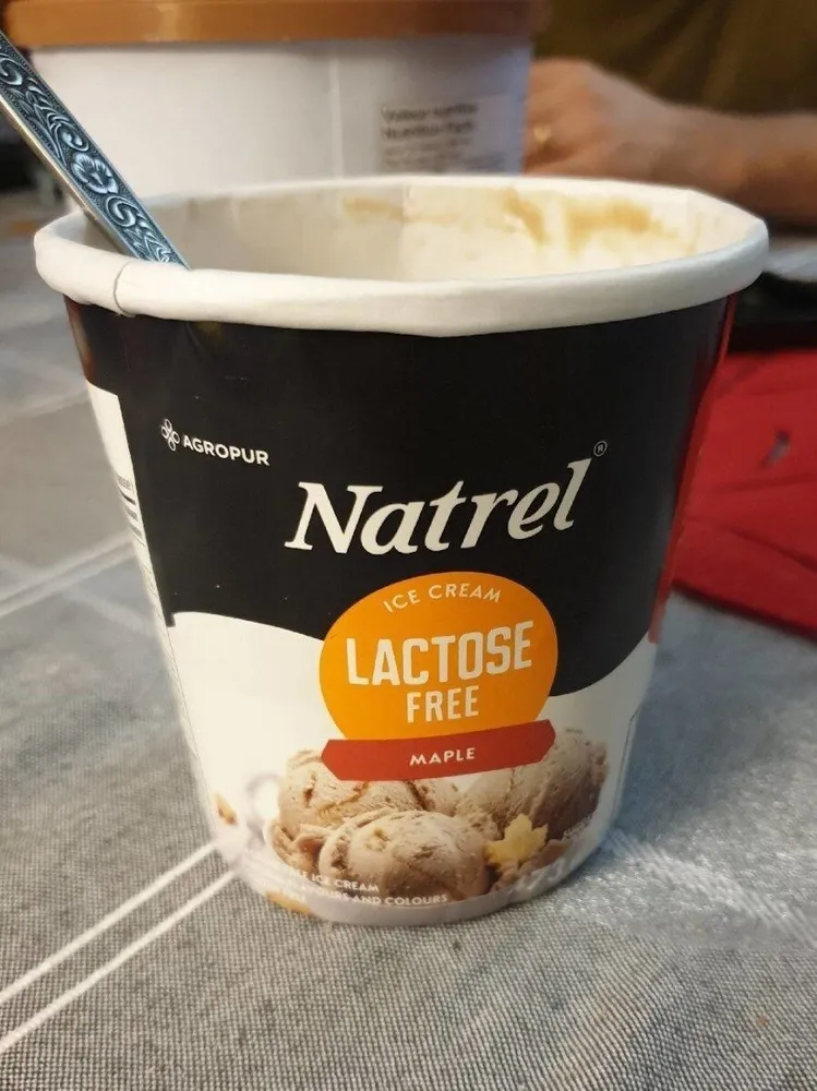 Glace Natrel Sirop d'érable sans lactose