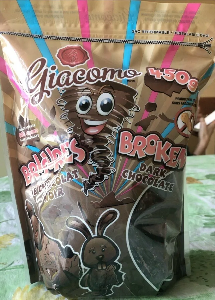 Brisures de chocolat noir