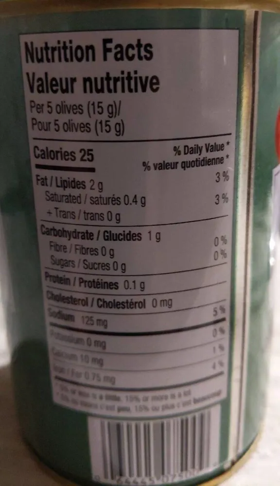 Olives vertes Espagne