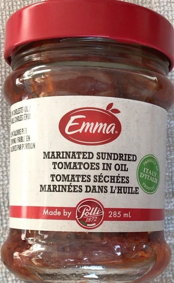 Tomates séchées marinées dans l’huile