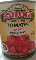Tomates en dés sans sel
