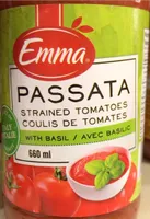 Passata: Strained Tomatoes with Basil