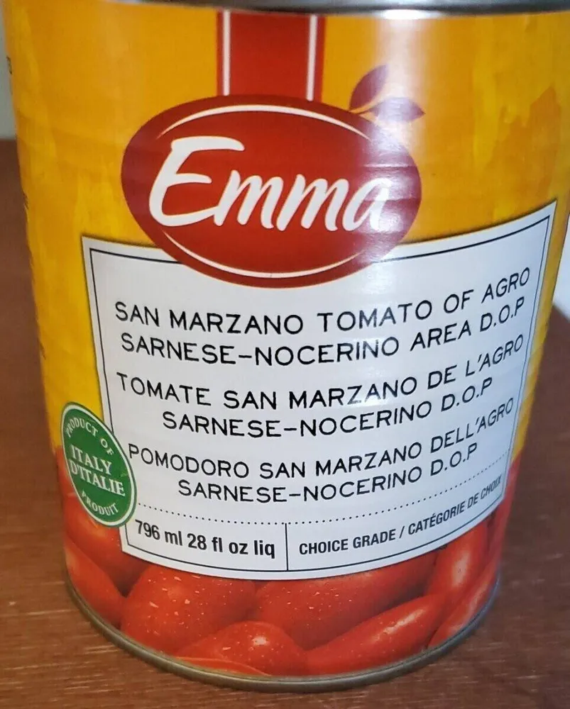 San Marzano Tomato of Agro Sarnese-Nocerino Area D.O.P