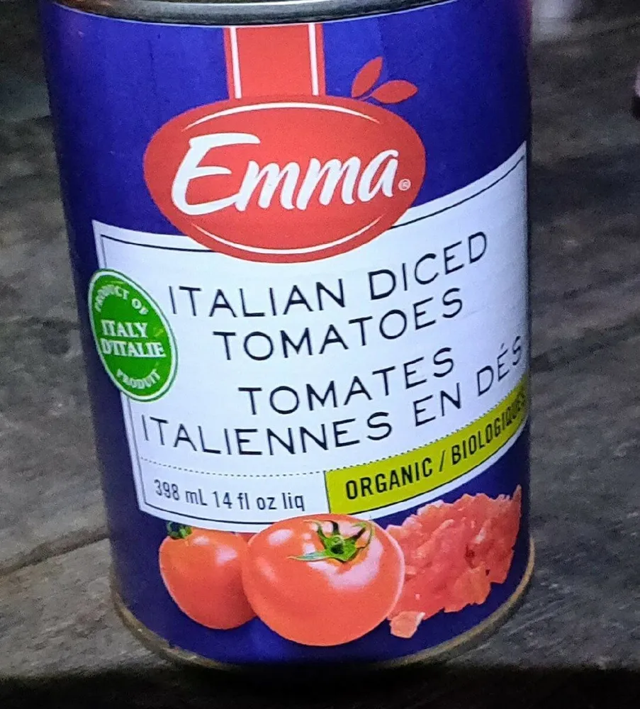 Tomates italiennes en dés