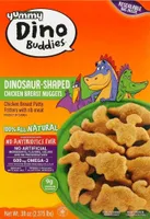 Dinosaur-Shaped Chicken Breast Nuggets