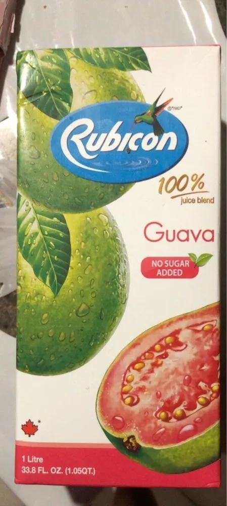 100% juice blend Guava