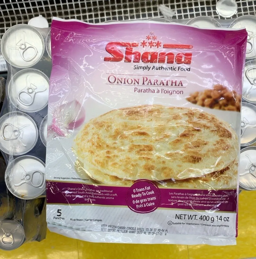 Paratha à l’oignon
