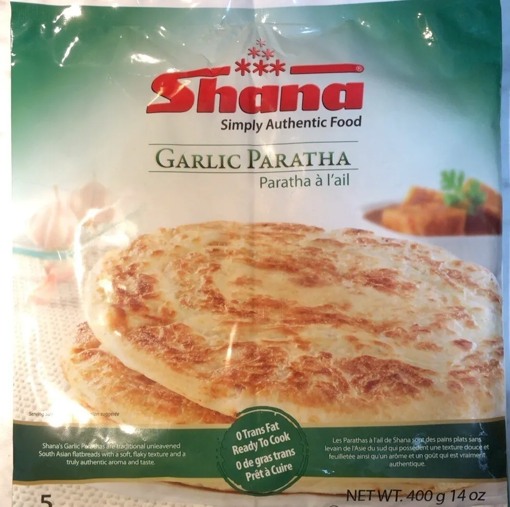 Garlic paratha