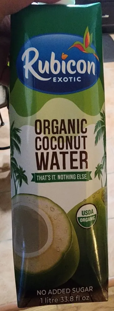 100% Natural Organic Coconut Water