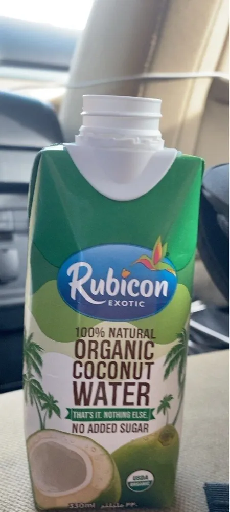 100% Natural Organic Coconut Water