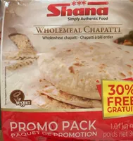 Chapatti de blé entier