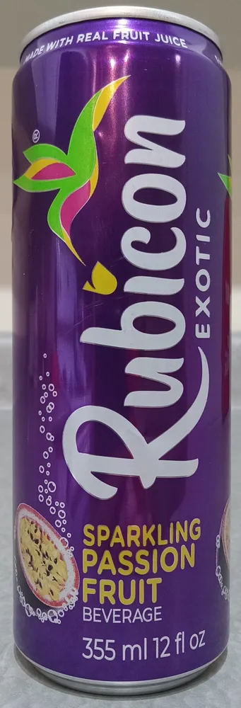 Sparkling Passion Fruit Beverage