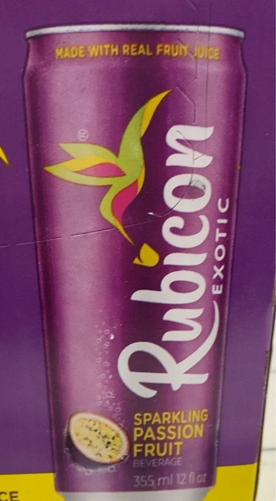 Sparkling passion fruit