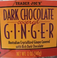 Dark Chocolate covered ginger