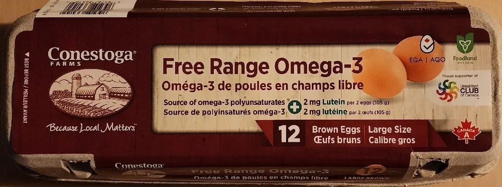 12 Large Free-Range Eggs